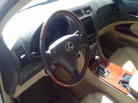 2007 LEXUS GS350, WHITE, 3.5L, AT, FWD,   Z26460